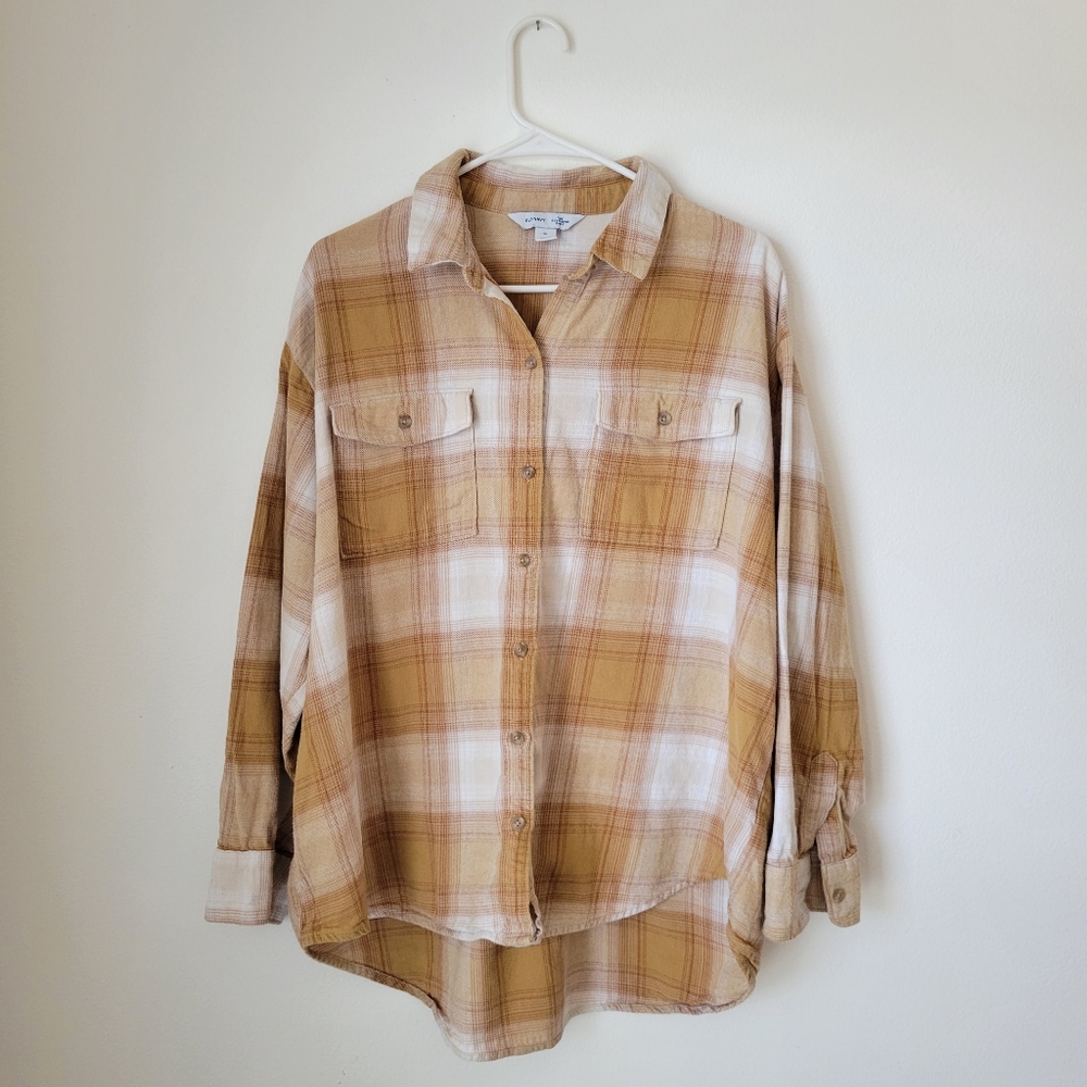 Old Navy The Boyfriend Shirt Flannel